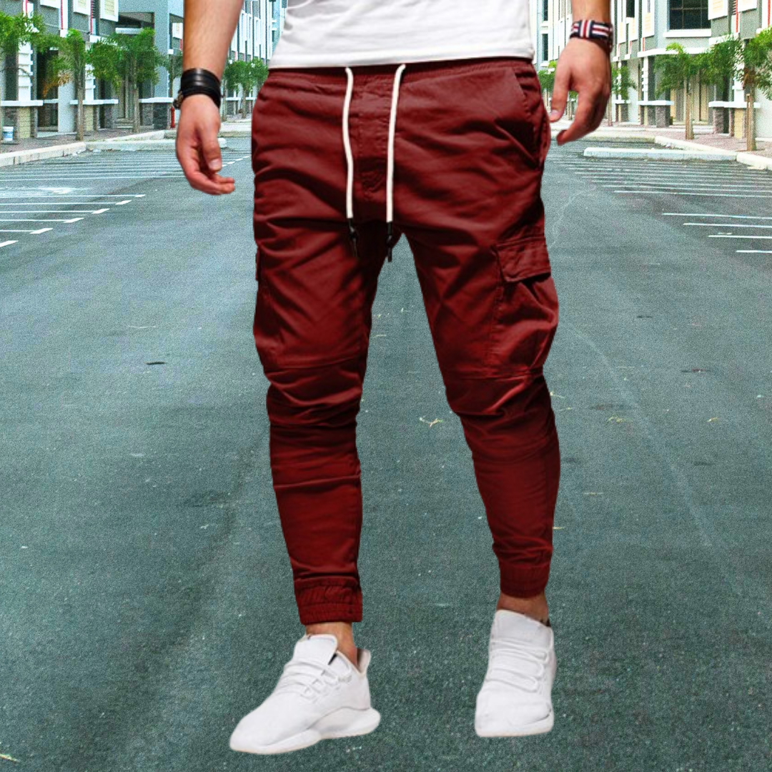 Daniel | Casual sports pants with pockets attached
