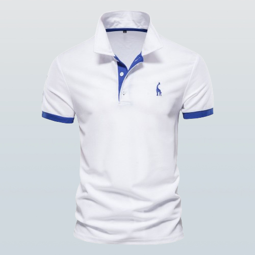 Lukas | Cotton polo shirt for sporty-layer looks