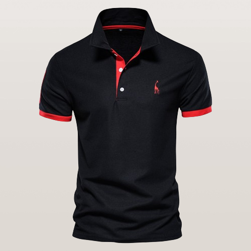 Lukas | Cotton polo shirt for sporty-layer looks