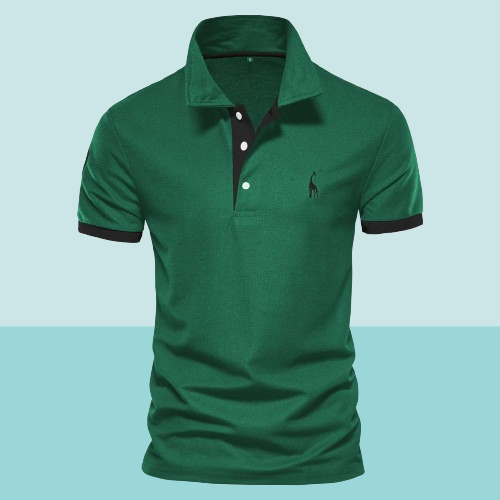 Lukas | Cotton polo shirt for sporty-layer looks