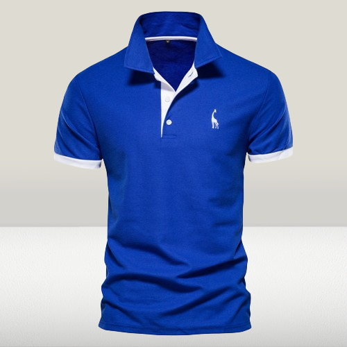 Lukas | Cotton polo shirt for sporty-layer looks