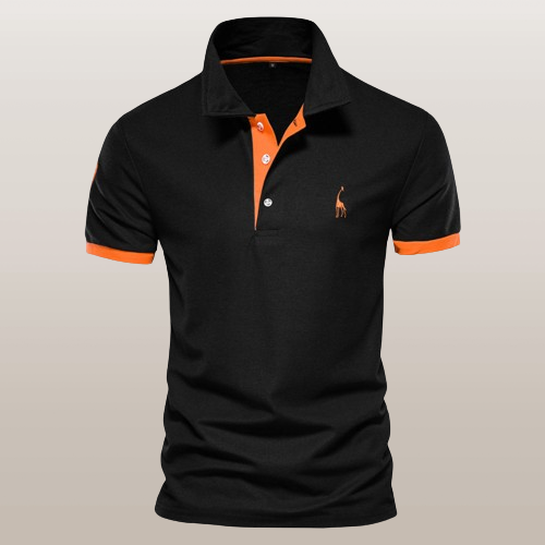 Lukas | Cotton polo shirt for sporty-layer looks