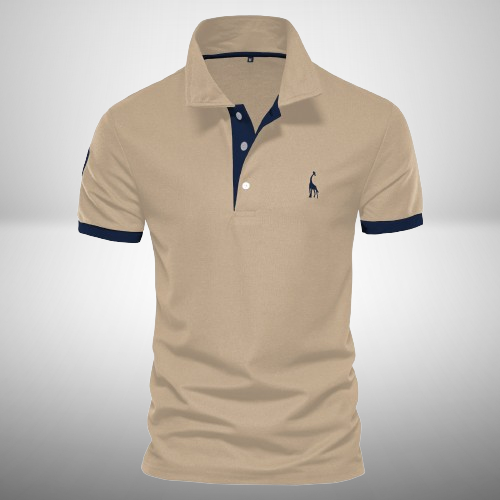 Lukas | Cotton polo shirt for sporty-layer looks