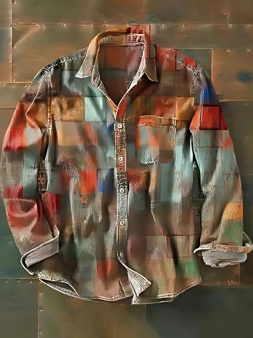 Luca | Elegant shirt with practical bag