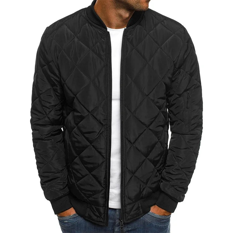 Ambrogio | Casual jacket premium with rhombus design