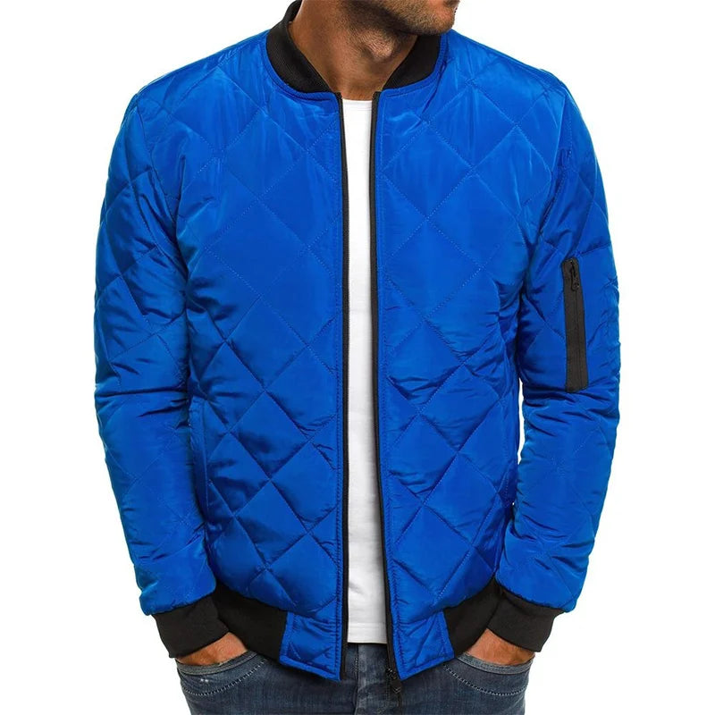 Ambrogio | Casual jacket premium with rhombus design