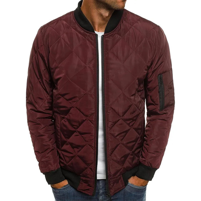 Ambrogio | Casual jacket premium with rhombus design