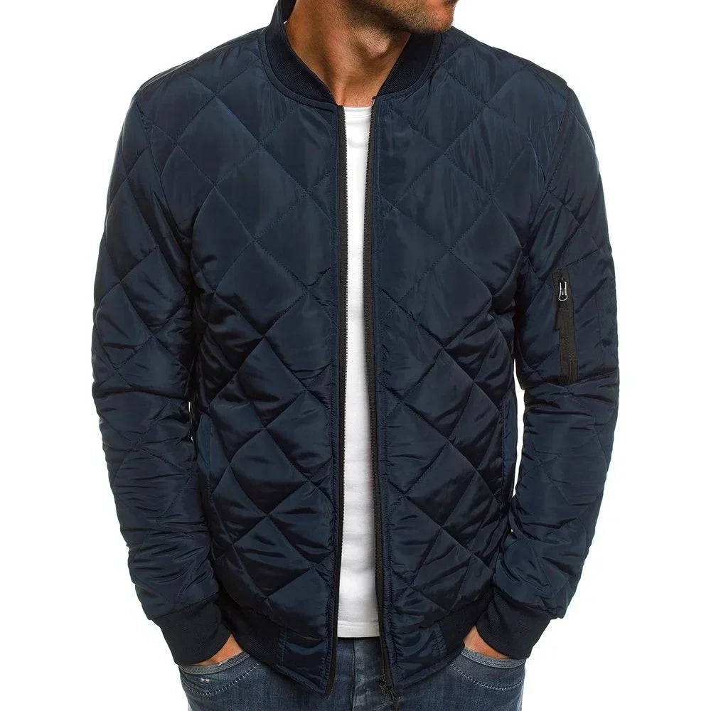 Ambrogio | Casual jacket premium with rhombus design