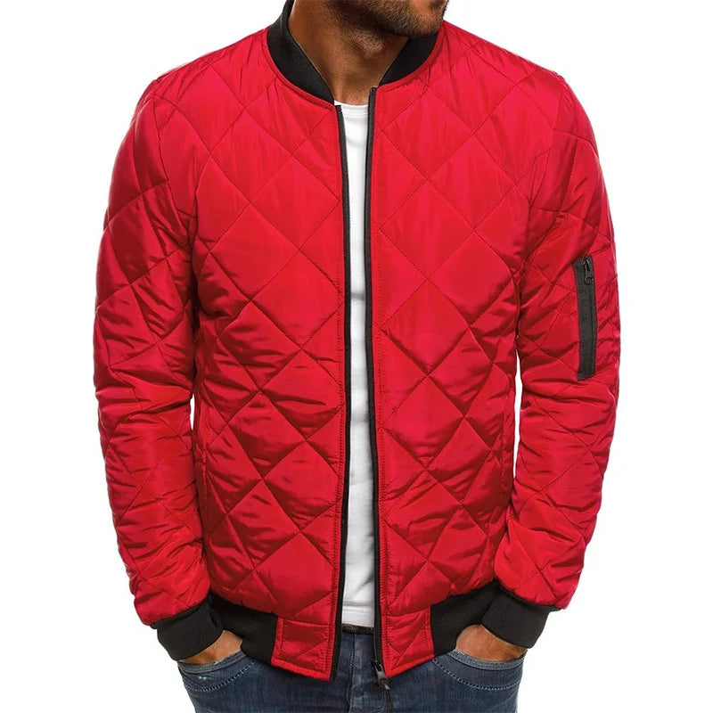 Ambrogio | Casual jacket premium with rhombus design