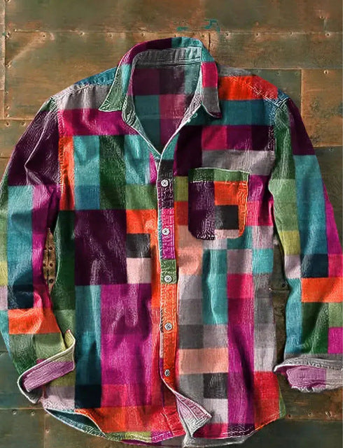 Marco | Elegant shirt with practical bag
