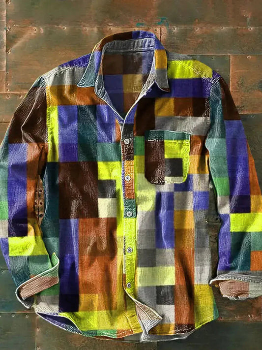Matteo | Elegant shirt with practical bag