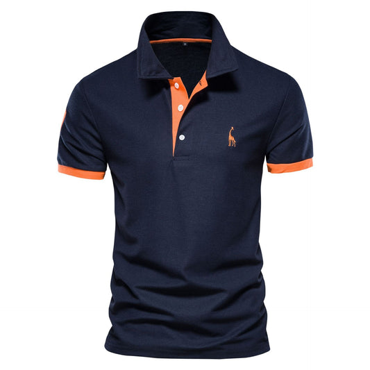 Lukas |  Cotton polo shirt for sporty-layer looks