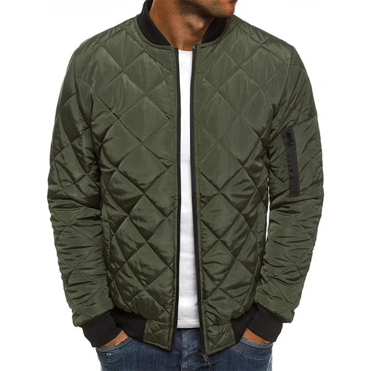 Ambrogio | Casual jacket premium with rhombus design