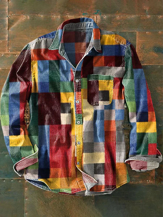 Mirco | Elegant shirt with practical bag